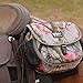 Cashel Quality Deluxe Horse Saddlebag, Padded Pockets Color: Hot Leaf