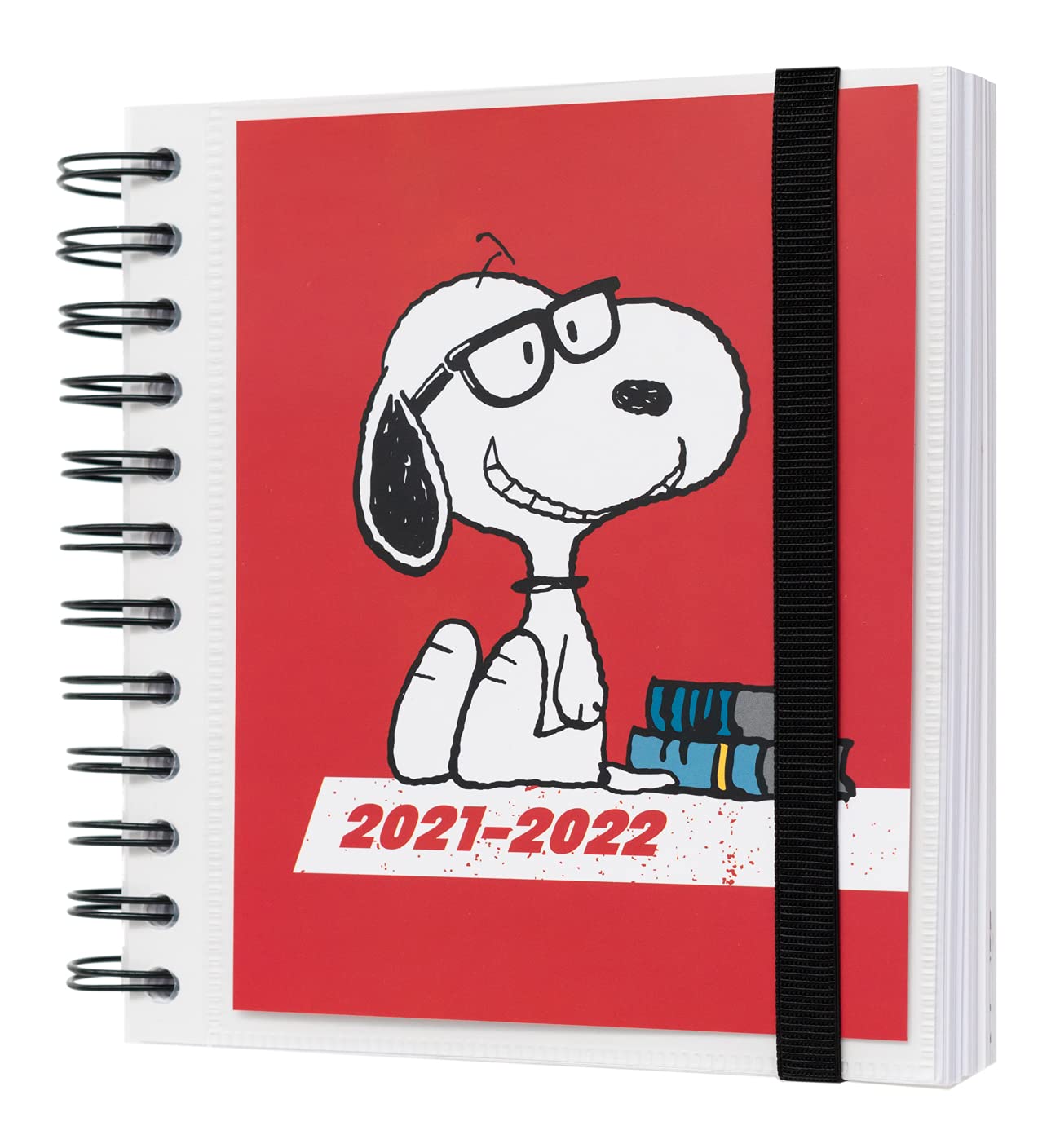 Grupo Erik: Official Snoopy Academic Diary 2021-2022 Day to Page - 11 Months Mid Year Diary August 2021 - June 2022