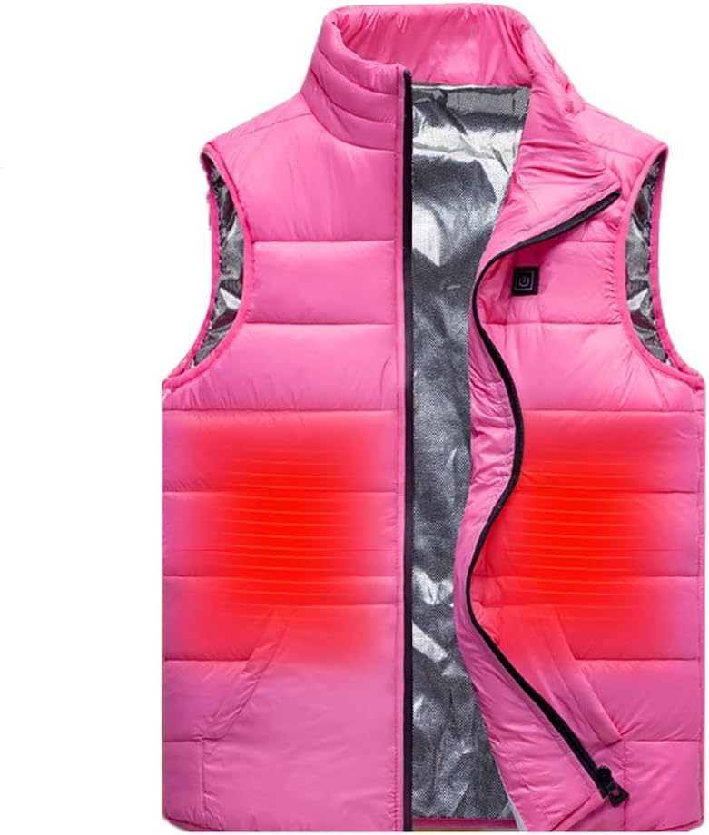 Gilet Chauffant Electrique Enfants USB Sans Manche Garçons