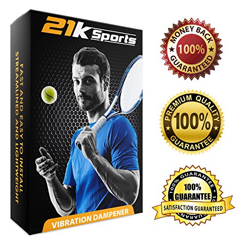 PATIKIL Tennis Vibration Dampener – 8 Pack Silicone Shock Absorbers With Gift Case For Tennis Racket Strings