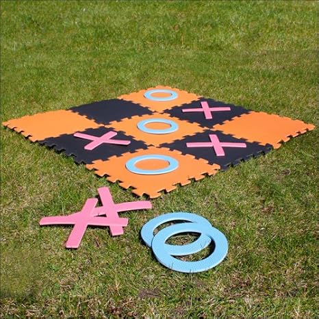 Tres en raya gigante – 94,5 x 94,5 cm: Amazon.es: Juguetes y juegos
