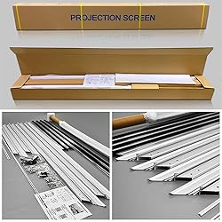 Black Diamond 150 inch ALR Projector Screen 16:9