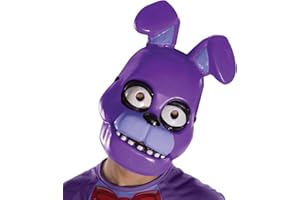 Rubies Five Nights At Freddy's: Bonnie Half Mask for Kids, Boy's No Size