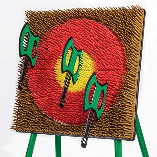 Go! Gater EastPoint Sports 2-in-1 Tomahawk Toss & Archery Game Set – Includes Tomahawks and Arrows with Bristle Target… - Image 3