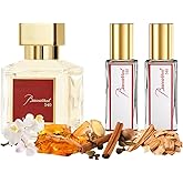 Equivalence of Baccarrat 54O EAU de Parfume -Long Lasting Daily 12-14 Hours Perfume Oil Roll On Deluxe for Men, Women 99% Same Fragrance large bottle not included (10 ml X 2 EAU ROLL ON OIL)