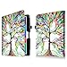 Fintie Case for Dragon Touch 10 inch K10 Tablet, Premium PU Leather Stand Cover Works with Dragon Touch Max10, Lectrus 10, Victbing 10, Hoozo 10, BeyondTab 10, Manjee 10.1 Android Tablet, Love Tree