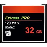 GYWY 32GB UDMA Speed Up to 120MB/s.for Professional Photographer Enthusiast Camera CF Memory Card