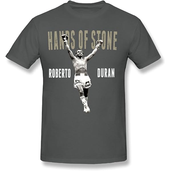 Amazon.com: Sugar Ray Leonard Vs Roberto Duran Retro Boxing T
