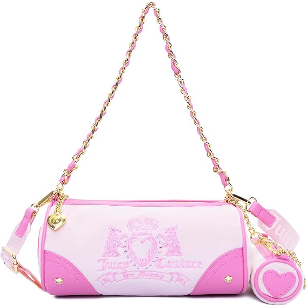 Juicy Couture Women's Wingin' It Backpack, Liquorice/Pink Dia, One
