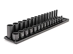 TEKTON 3/8 Inch Drive 12-Point Impact Socket Set