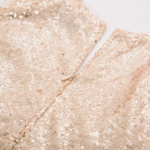 61sDDI R4hL GRACE KARIN Vestido de Lentejuelas para Mujeres sin Mangas Cuello V de Fiesta Cóctel Rockabilly GRACE KARIN Vestido de Lentejuelas para Mujeres sin Mangas Cuello V de Fiesta Cóctel Rockabilly - Imagen 6