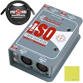Radial Engineering Twin-Iso Bundle, Two Channel Line Level Isolator | 20kHz, 20Hz, 21dB, High Performance Isolation, Eliminates Ground Loops, Premium Jensen Transformers, For Recording &amp; Live Use