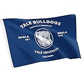 Desert Cactus Yale University Flag Bulldogs Banners 100% Polyester Indoor Outdoor 3x5 feet Flags (Design Vintage B)