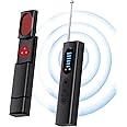 Mieaoll Hidden Camera Detector, Anti Spy RF Signal Scanner, Portable Bug and GPS Tracker Detector, 5 Adjustable Sensitivity Levels, Home Security Tool for Travel, Office, Hotel