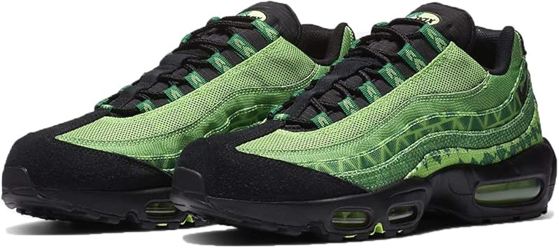 air max green and white