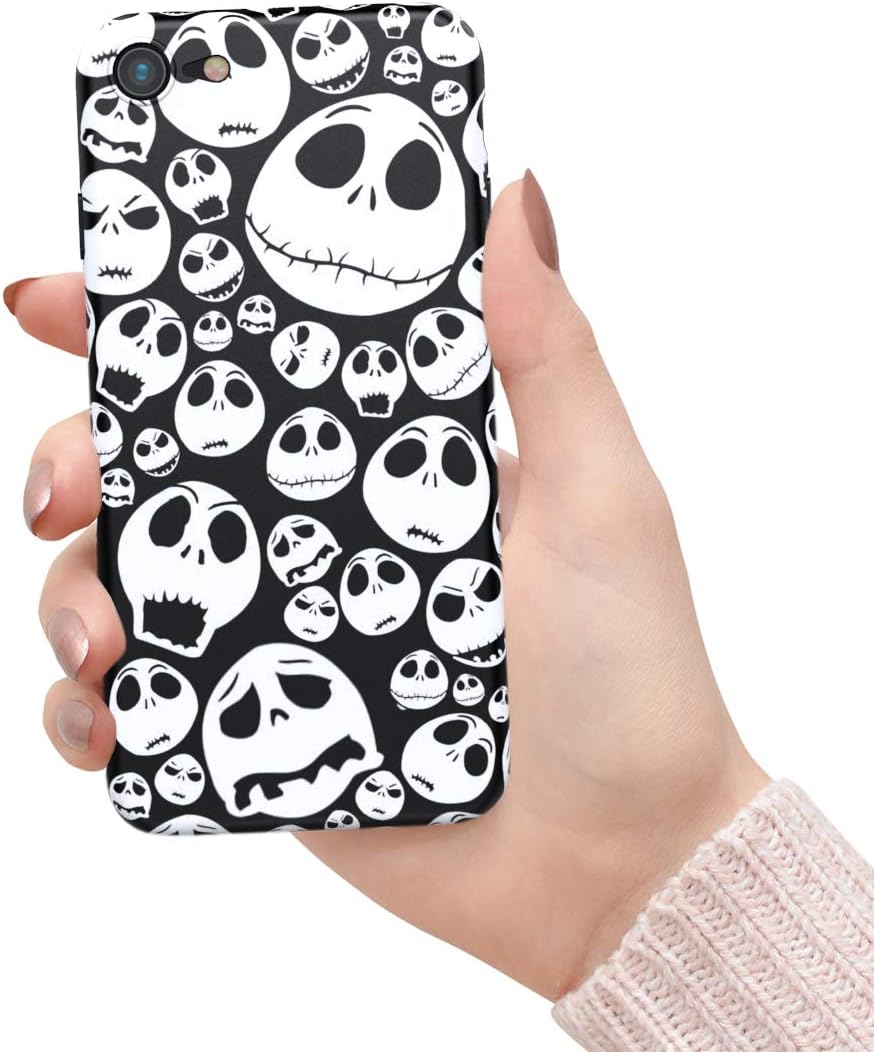 Amazon Co Jp Attract Iphone 7 8 ケース スカル イラスト キャラクター かっこいい かわいい アニメ おもしろ Tpu アイフォンケース 傷防止 スリム軽量 レンズ保護 耐衝撃 指紋防止 アイフォン ソフトケース カバー 専用 Case Iphone 7 8 家電 カメラ