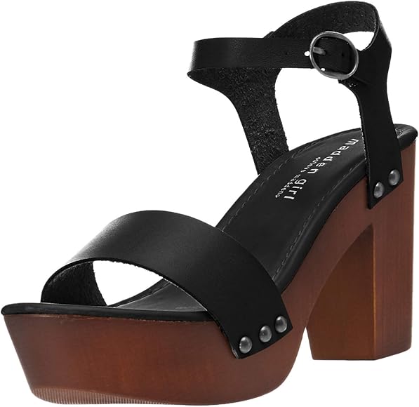 madden girl lift wooden platform sandals