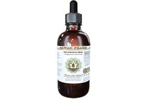 Solomon's Seal Alcohol-Free Liquid Extract, Solomon's Seal (Polygonatum odoratum) Dried Rhizome Glycerite Natural Herbal Supplement, Hawaii Pharm, USA 2 fl.oz