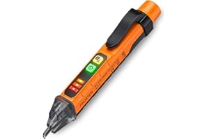 Proster Non Contact Voltage Tester Pen - Adjustable Sensitivity AC Voltage Detector, Electric Volt Pen Tester Pen 12-1000V/48-1000V, Contactless Voltage Detector