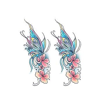 Amazon Com Tattoo Stickers Caesarean Section Scar Cover Personality Art Tattoo Stickers 3 Sheets Of Waterproof Tattoo Stickers Beauty