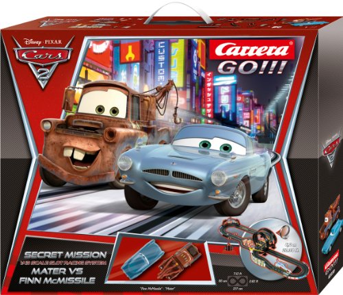 Carrera Go Disney Cars 2 - Secret Mission Race Set