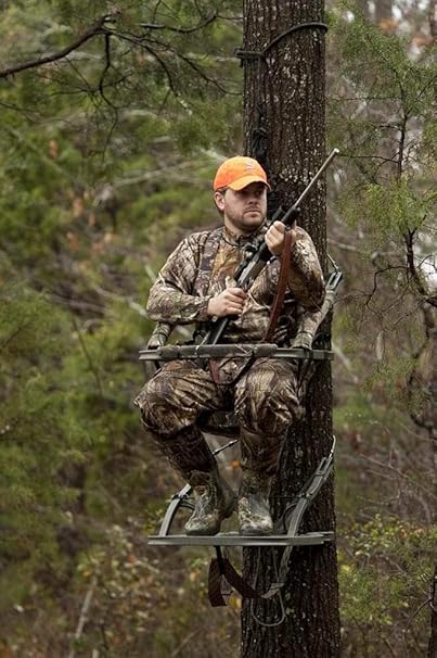 Amazon Com Summit Viper Self Climbing Treestand 300 Lbs Bow Rifle Deer Hunting 2 Pack Sports Outdoors