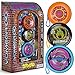 Yomega 3 Pack Urban Graffiti Yo-Yo Gift Set with 150 Trick Instructional DVD