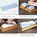 SPEVORIX Sharpening Stone Whetstone Sharpener 1000/6000 Set With Flattening Stone Non-slip Bamboo Base and Angle Guide for Kitchen Outdoor Knives