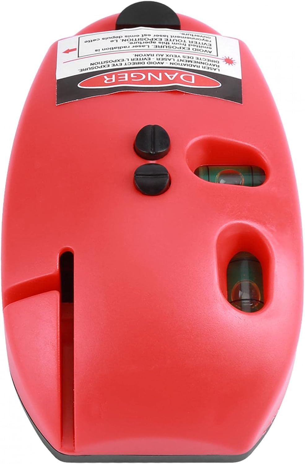 90 Degree Infrared Line Level, Laser Level Electronic Laser Scale 2 Lines Vertical Horizontal Right Angle Measuring Tool Switchable for Hang Photos Install Shelves Lay Floors Indoor Construction