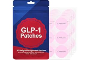 WAJ GLP-1 Patches - Continuous 8-Hour Release - 30 Count 1 Packet (Red) (1)