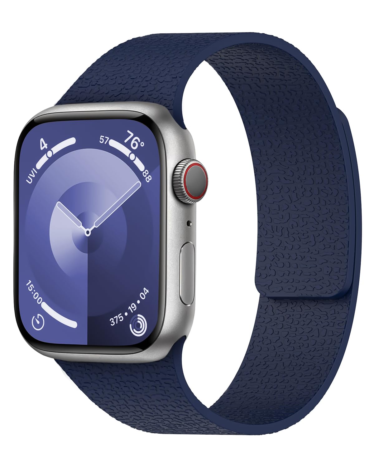 Photo 1 of Magnetic Silicone Band Compatible with Apple Watch Band 38mm 40mm 41mm 42mm 44mm 45mm 46mm 49mm Women Men, Soft Waterproof Sport Strap for iWatch Series 11 10 9 8 7 6 5 4 3 2 1 SE Ultra