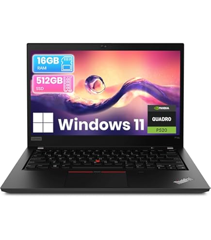 Amazon.com: Lenovo ThinkPad P14s Laptop, 14