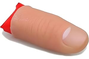 2Pcs Thumb Tip Magic Tricks Fake Thumb Tip Silk Vanish Magic Disappearing Silk Fake Magic Trick Gimmick Magician Accessory Cl