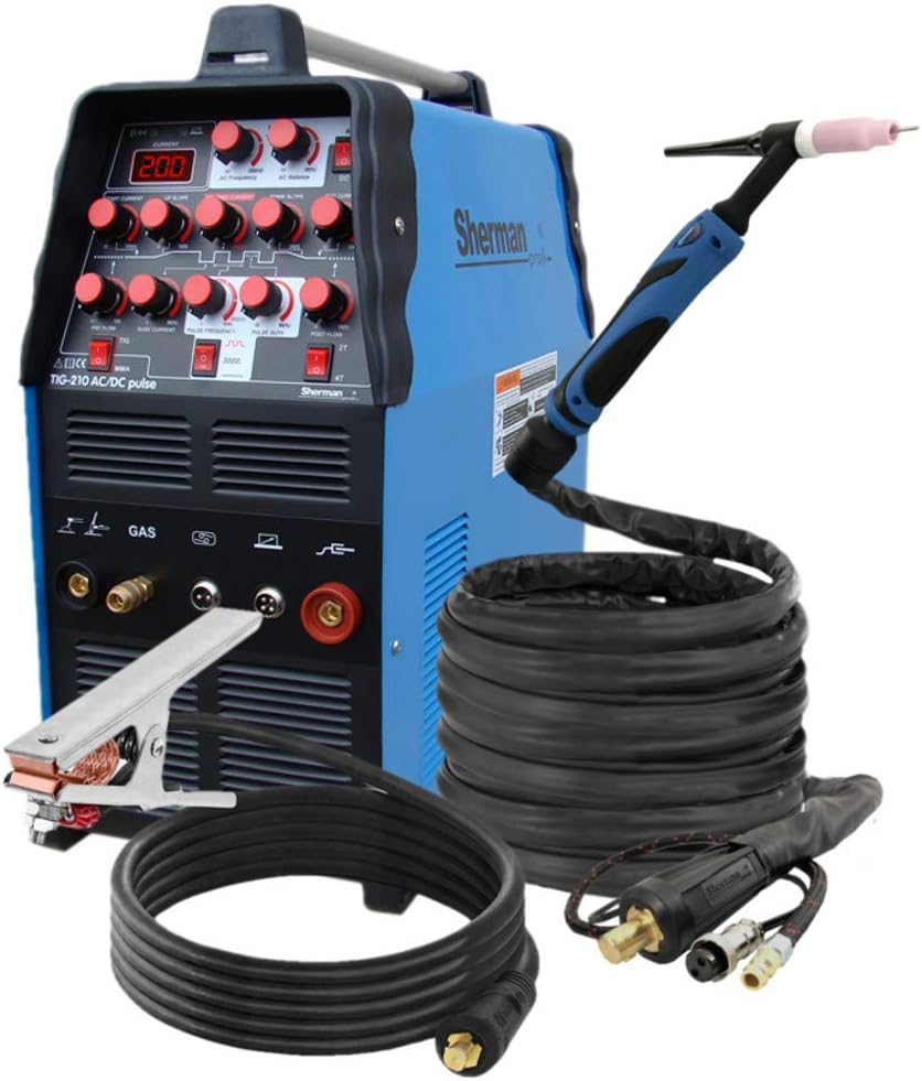 Welder Sherman TIG 210 Soldador AC/DC Amazon.es Bricolaje y