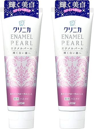 Amazon クリニカ エナメルパール 医薬部外品 ホワイトフローラルミント 単品 130g 2個パック クリニカ ビューティー 通販