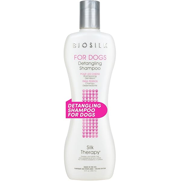 BIOSILK FOR DOGS SILK THERAPY MOISTURIZING DOG DETANGLING...