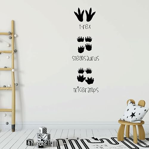 Amazon Com Dinosaur Wall Decal For Kids Stegosaurus T Rex