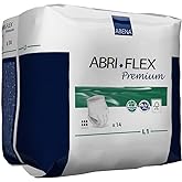 Abena Abri-Flex Premium Protective Underwear, Level 1, (Extra Small To XX-Large Sizes) Large, 14 Count