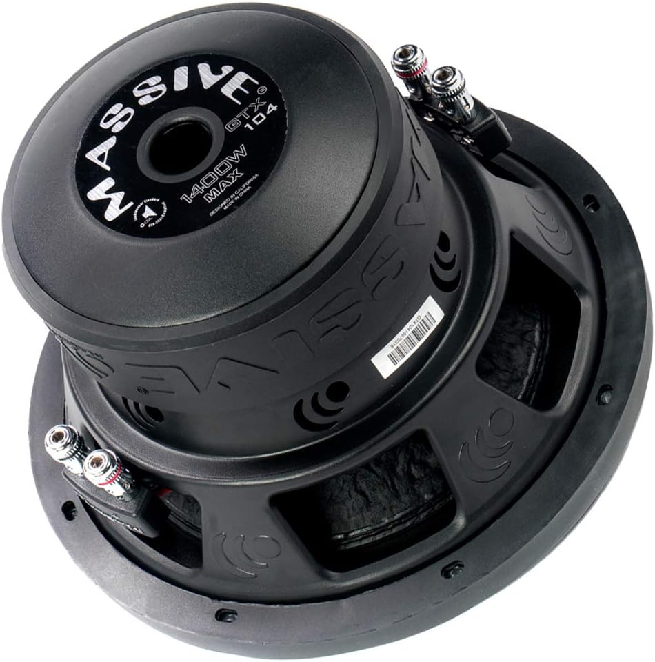 massive audio 10 inch subwoofer