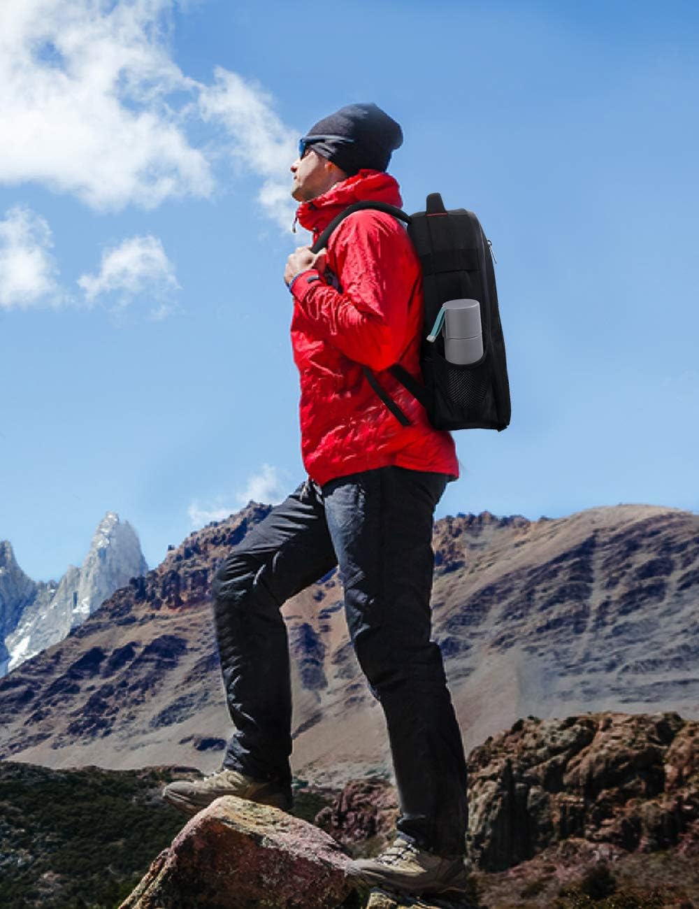 ESDDI Camera Bag Backpack Professional for DSLR/SLR Mirrorless Camera Waterproof, Camera Case Compatible for Sony Canon Nikon Camera and Lens Tripod Accessories