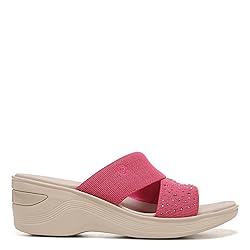 BZees Womens Dynasty Bright Wedge Sandal Paradise