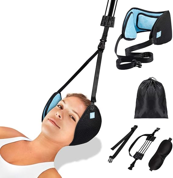 Neck Relief Hammock, Ohwekit Adjustable Cervical Neck Traction Device