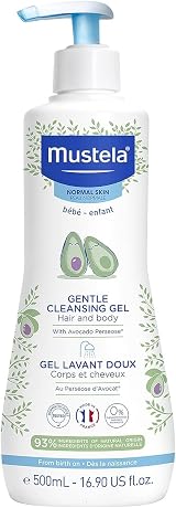 Mustela Bébé Gentle Cleansing Gel Hair And Body 500 ml view 1