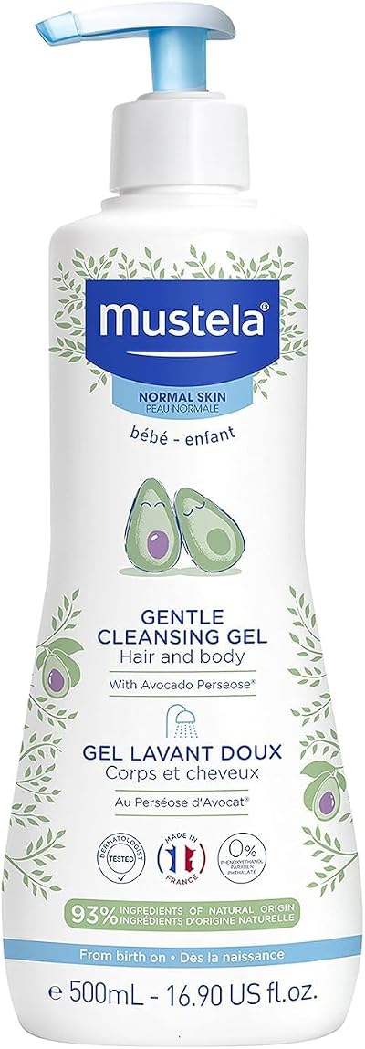 Mustela Bébé Gentle Cleansing Gel Hair And Body 500 ml