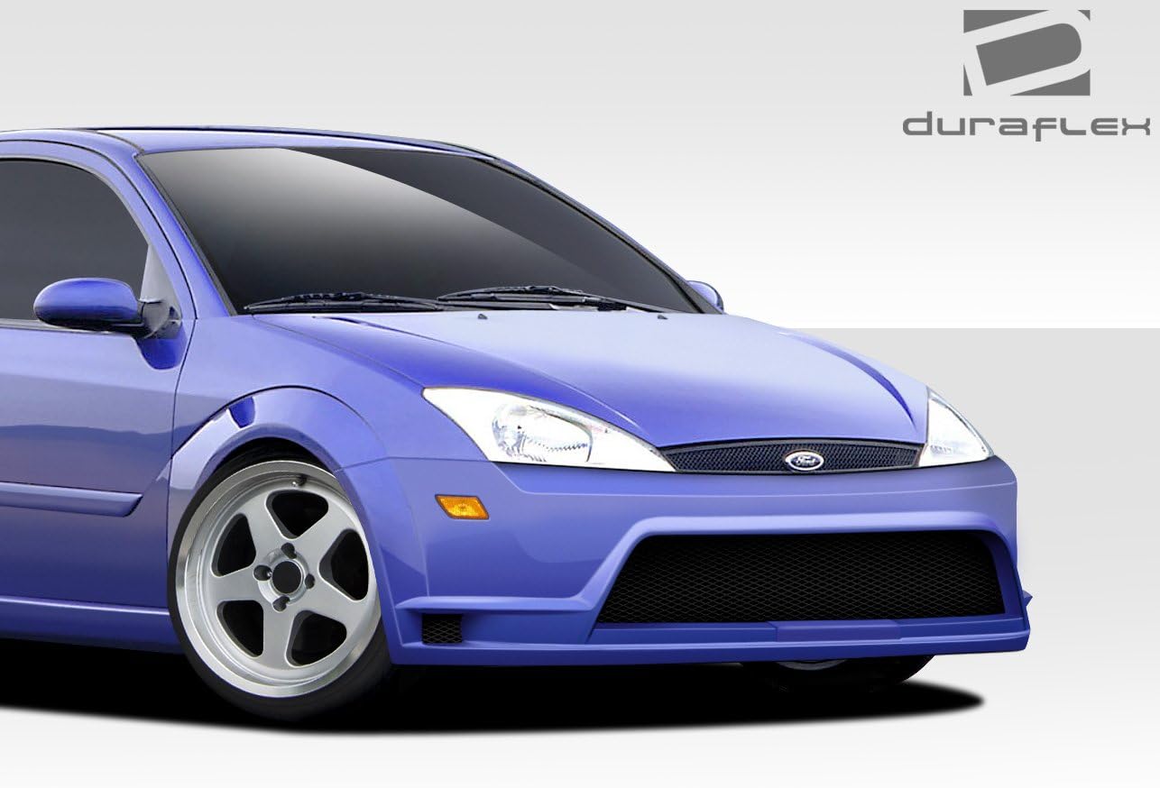 Amazon Com Extreme Dimensions Duraflex Replacement For 2000 2004 Ford Focus Gt300 Front Bumper Cover 1 Piece Automotive