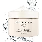 BODY FIRM Crepe Erase Body Repair Treatment, Anti-Aging Wrinkle Cream, Support Skins Natural Elastin & Collagen Production - 10oz