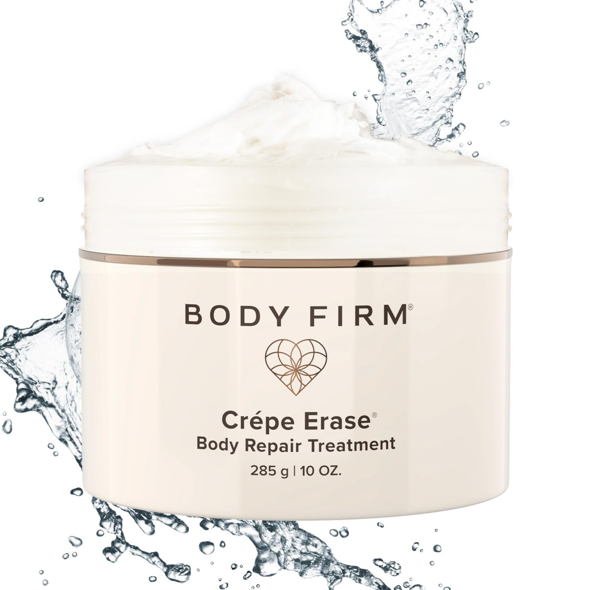 Photo 1 of Body Firm Crepe Erase Body Repair Treatment, Anti Aging Firming Lotion with Collagen Peptides, Shea Butter, Vitamin E & Squalane, Cream For Women's Collagen Production, Citrus Scent, 10 Oz