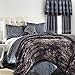 Chanasya Premium Wolf Faux Fur Throw Blanket - Soft, Fuzzy Sherpa & Minky Throw Blanket - for Bed or Couch - 92
