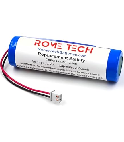 Amazon.com: XINLANTECH 18650 1s1p 2600mAh 3.7v Rechargeable