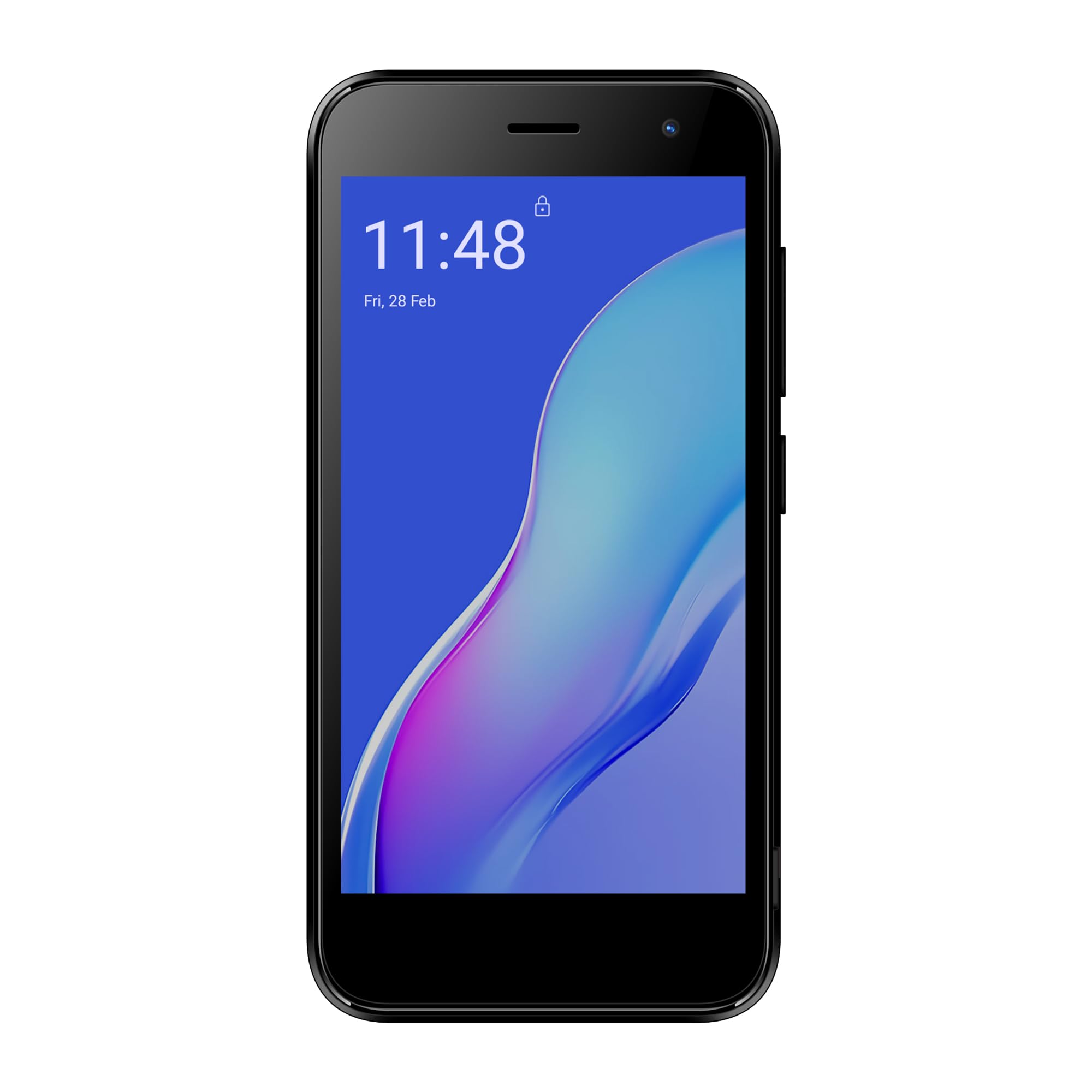 Bolt 1 | Dual SIM | Unlocked Smartphone | Android 14 (Go Edition) | 2 Day Battery | 5.0” FWVGA Display | 2GB RAM | 32GB Storage | 5MP Camera | Black